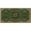 Image 2 : 1863 TWENTY FIVE CENT US FRACTIONAL NOTE