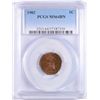 1902 INDIAN CENT PCGS MS-64 BN  LOOKS RED BROWN