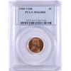 1909-VDB LINCOLN CENT, PCGS MS-64  RED!
