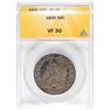 Image 1 : 1830 BUST HALF DOLLAR, ANACS VF/XF-30