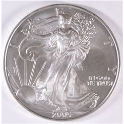 2005  AMERICAN SILVER EAGLE, BU!