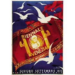 ADVERTISING POSTER OF EXHIBITIONS - BIENNALE DI VENEZIA…