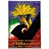 Image 1 : ADVERTISING POSTER OF FAIRS AND LOTTERIES - VI CONCORSO NAZ.PER LA VITTORIA DEL GRANO…