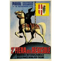 ADVERTISING POSTER OF FAIRS AND LOTTERIES - 2^ FIERA DEL REGISOLE…