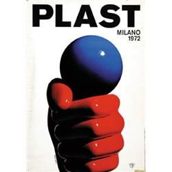 ADVERTISING POSTER OF EXHIBITIONS - PLAST…