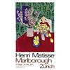 Image 1 : ADVERTISING POSTER OF EXHIBITIONS - HENRI MATISSE MARBOROUGH, ZURICH…