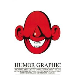 ADVERTISING POSTER OF EXHIBITIONS - HUMOR GRAPHIC - ALFA BETA…