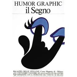 ADVERTISING POSTER OF EXHIBITIONS - HUMOR GRAPHIC - IL SEGNO…