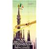 Image 1 : ADVERTISING AVIATION POSTER - MILANO CIRCUITO AEREO INTERNAZIONALE…