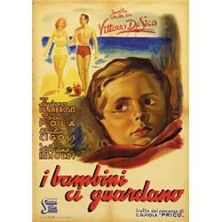 ITALIAN MOVIE POSTERS DE SICA - I BAMBINI CI GUARDANO…