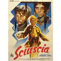 ITALIAN MOVIE POSTER DE SICA - SCIUSCIA'…