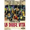 Image 1 : ITALIAN MOVIE POSTER FELLINI - LA DOLCE VITA…