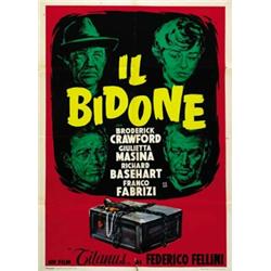 ITALIAN MOVIE POSTER FELLINI - IL BIDONE…