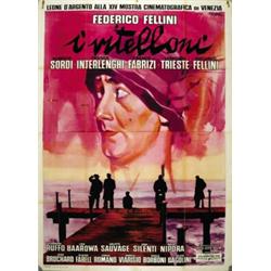 ITALIAN MOVIE POSTER FELLINI - I VITELLONI…