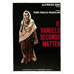 ITALIAN MOVIE POSTER PASOLINI - IL VANGELO SECONDO MATTEO…