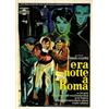 Image 1 : ITALIAN MOVIE POSTER ROSSELLINI - ERA NOTTE A ROMA…