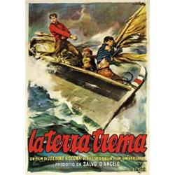 ITALIAN MOVIE POSTER VISCONTI - LA TERRA TREMA…