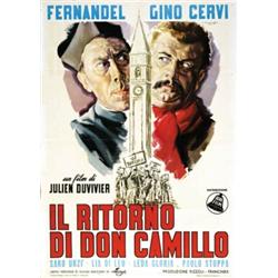 ITALIAN MOVIE POSTER - IL RITORNO DI DON CAMILLO…