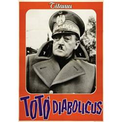 ITALIAN MOVIE POSTER TOTO' - 2 MANIFESTI PER IL FILM TOTO' DIABOLICUS…