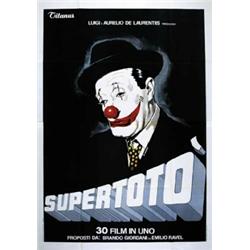 ITALIAN MOVIE POSTER TOTO' - SUPERTOTO'…