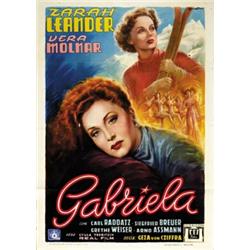 MOVIE POSTER BY ANSELMO BALLESTER - GABRIELA…