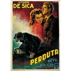 MOVIE POSTER BY ANSELMO BALLESTER - LA RAGAZZA PERDUTA (SPERDUTI NEL BUIO)…