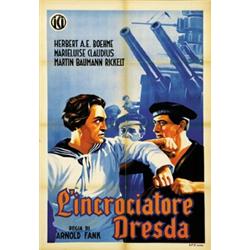 EUROPEAN MOVIE POSTER - L'INCROCIATORE DRESDA…