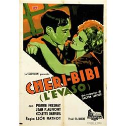 EUROPEAN MOVIE POSTER - CHERI-BIBI (L'EVASO)…