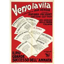 EUROPEAN MOVIE POSTER - VERSO LA VITA…