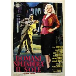EUROPEAN MOVIE POSTER - DOMANI SPLENDERA' IL SOLE…
