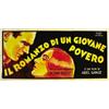 Image 1 : EUROPEAN MOVIE POSTER - IL ROMANZO DI UN GIOVANE POVERO…