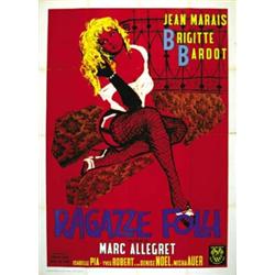 EUROPEAN MOVIE POSTER - RAGAZZE FOLLI…