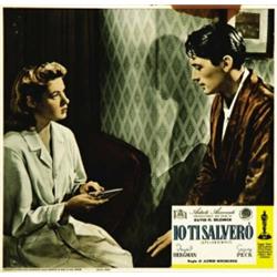 AMERICAN MOVIE POSTER ALFRED HITCHCOCK - LOT OF 17 PHOTOS FOR THE MOVIE IO TI SALVERO'…