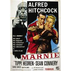 AMERICAN MOVIE POSTER ALFRED HITCHCOCK - MARNIE…