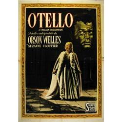 AMERICAN MOVIE POSTER ORSON WELLS  - OTELLO…
