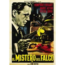 AMERICAN MOVIE POSTER HUMPHREY BOGART  - IL MISTERO DEL FALCO…