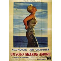 AMERICAN MOVIE POSTER DRAMAS  - UN SOLO GRANDE AMORE…