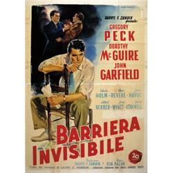 AMERICAN MOVIE POSTER DRAMAS  - BARRIERA INVISIBILE…