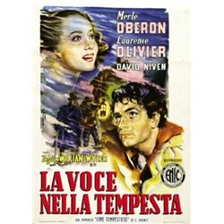 AMERICAN MOVIE POSTER DRAMAS  - LA VOCE NELLA TEMPESTA…