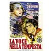 Image 1 : AMERICAN MOVIE POSTER DRAMAS  - LA VOCE NELLA TEMPESTA…