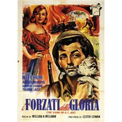 AMERICAN MOVIE POSTER DRAMAS  - I FORZATI DELLA GLORIA…