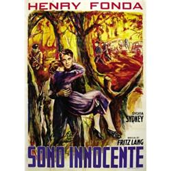 AMERICAN MOVIE POSTER DRAMAS  - SONO INNOCENTE…