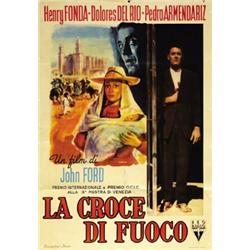 AMERICAN MOVIE POSTER DRAMAS  - LA CROCE DI FUOCO…
