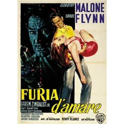 AMERICAN MOVIE POSTER DRAMAS  - FURIA D'AMARE…