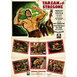 AMERICAN MOVIE POSTER - TARZAN E LO STREGONE…