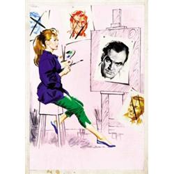 AMERICAN MOVIE GOUACHE - (INSEGNAMI AD AMARE)…