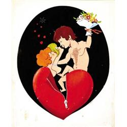 AMERICAN GOUACHE POSTER - (IL ROMPICUORI)…