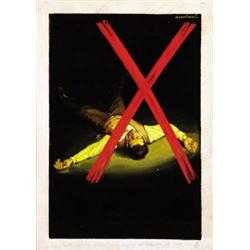 AMERICAN GOUACHE POSTER - (I SENZA DIO)…