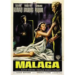 AMERICAN MOVIE POSTER - MALAGA…