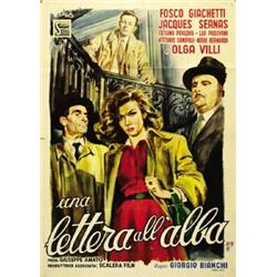 MOVIE POSTER - UNA LETTERA ALL'ALBA…